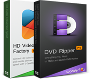 HD Video Converter Factory Pro + WonderFox DVD Ripper Pro