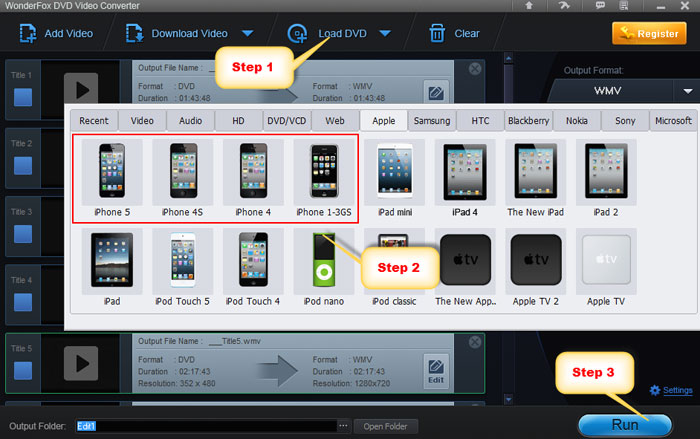 Convert DVD to iPhone