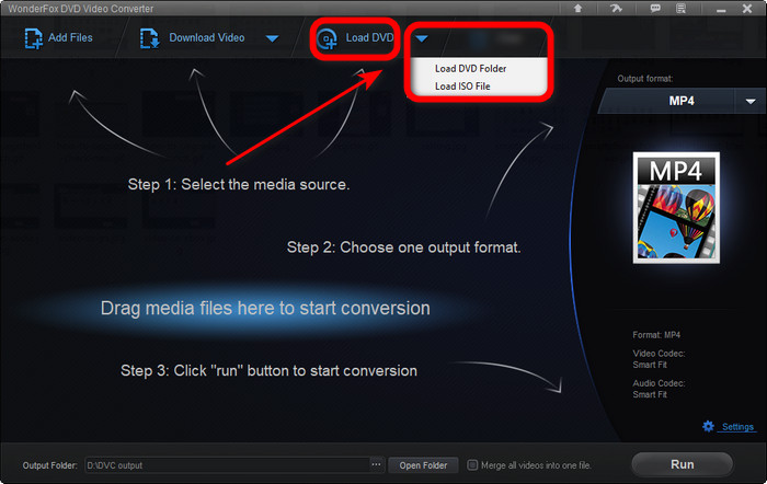 Convert DVD to video