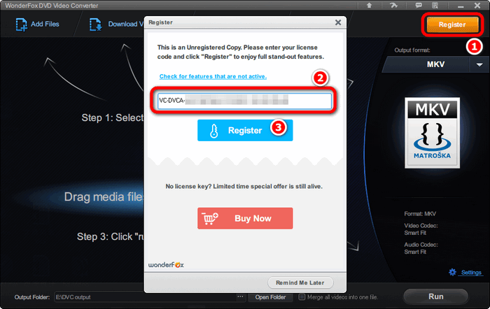 wonderfox dvd video converter registration problem after reinstalling