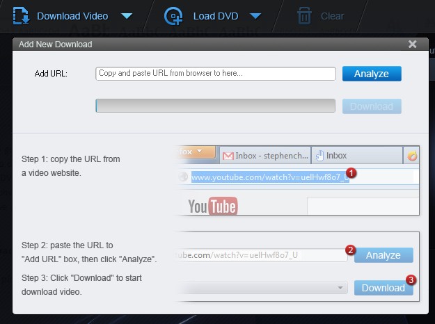 Download video form internet