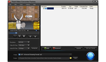 Free Flash Video Converter Factory