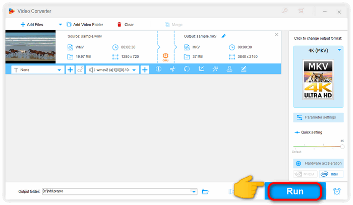 Convert sd video to HD video