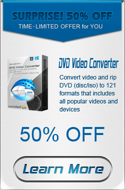 WonderFox DVD Video Converter Time-limited Discount 50% OFF