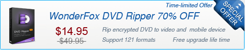 WonderFox DVD Ripper 70% OFF