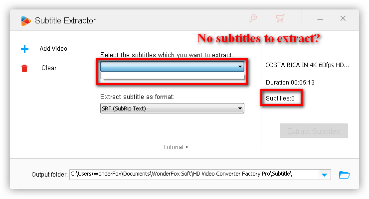 Subtitle Extractor