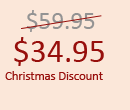 Only $34.95