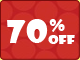 70% Off