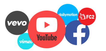 Download YouTube, Facebook, Vevo, Vimeo, Dailymotion