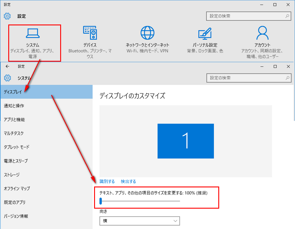 表示サイズ100%