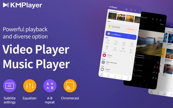 Android DVD再生アプリ KMPlayer