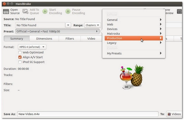 車でDVDを見る方法　HandBrake