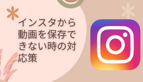 インスタから動画を保存できない