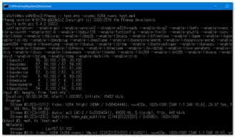 無料・ロゴなしのキャプチャーソフト FFmpeg