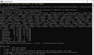 パソコンで音楽ファイルの形式を変更 FFmpeg