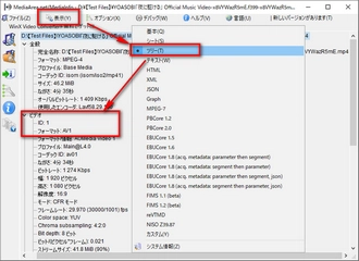 MediaInfoで動画コーデックを調べる