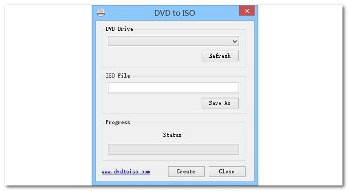 DVDをUSBに無料でコピー DVD to ISO