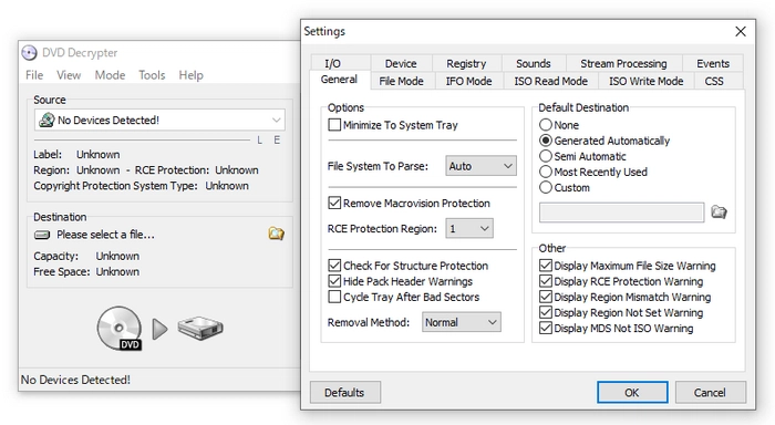 DVDコピーガード解除フリーソフト Windows11 Decrypter