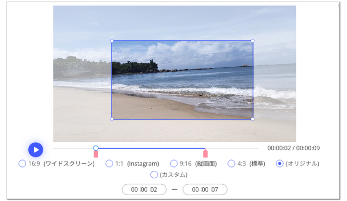 動画画面や時間を切り取る方法.Apowersoft