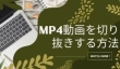 MP4動画を切り抜き