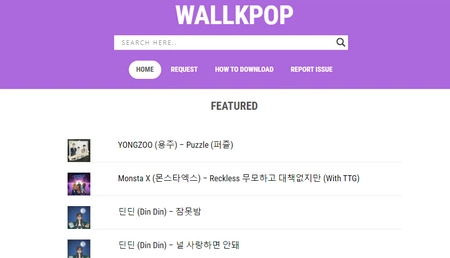 WALLKPOP音楽サイト