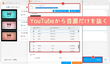 YouTubeから音源だけを抜く
