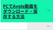 PCでAvgle動画をダウンロード・保存する方法