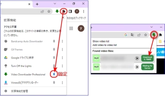 「Video  Downloader Professional」の利用手順