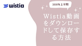 Wistia動画をダウンロードして保存する方法