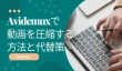 Avidemuxで動画を圧縮