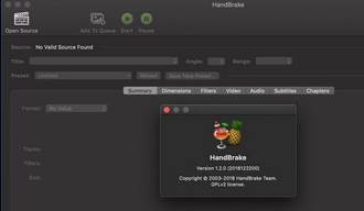 MOV MP4変換フリーソフトHandBrake