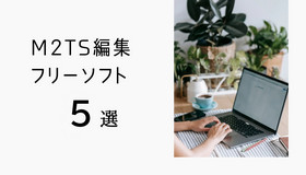 MTS/M2TS編集フリーソフト