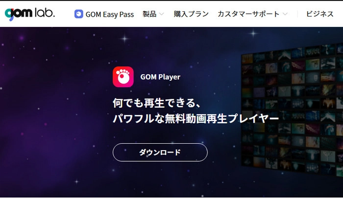 MPEG2再生フリーソフト５．GOM Player