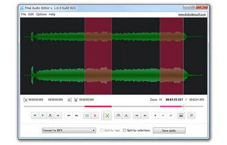 Windows向けの無料音楽編集ソフト「Free Audio Editor」