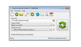 GIF PNG変換ソフト～Easy2Convert