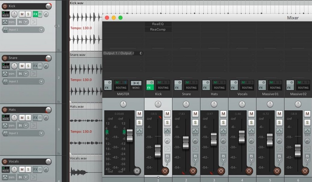 WAVが再生できない問題を解決 REAPER