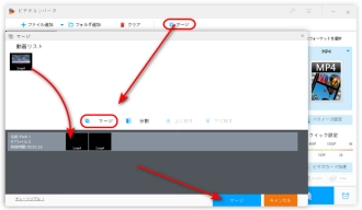 ステップ２．Losslesscutの代替ソフトでファイルを結合