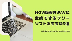 MOV WAV変換フリーソフト