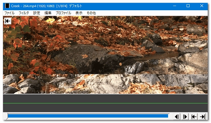 Windows10用MP4編集フリーソフト Aviutl