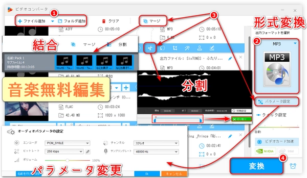 初心者向けの無料音楽編集ソフト