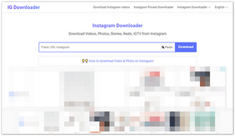 インスタ画像・動画保存サイト～IGDownloader