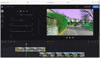 MP4とMP3を結合 Clideo