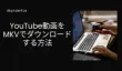 YouTube動画をMKV形式に変換