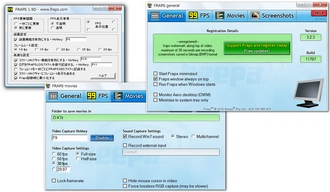 PCゲーム録画 軽い Fraps