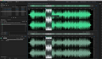 PCM録音で録音した音声データを編集 Adobe Audition