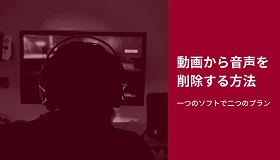 動画音声削除