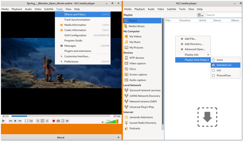動画の字幕を消すフリーソフト VLC