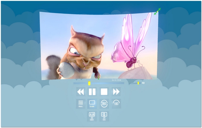 VR動画プレーヤーPC Simple VR Video Player