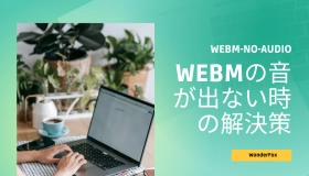 WebMの音が出ない