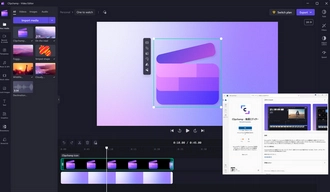 Windowsで動画を作成 Clipchamp